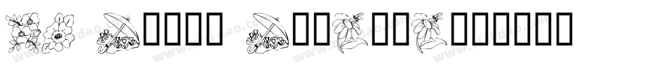 KR Bloom Bonanza字体转换